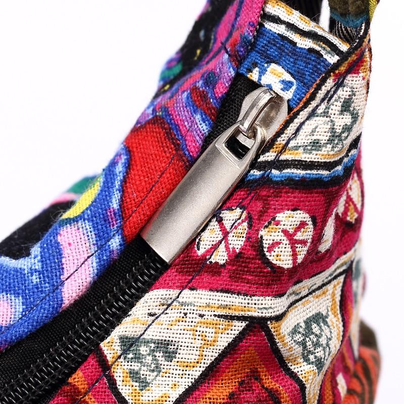 Hippie Patchwork Hobo Sling Bag