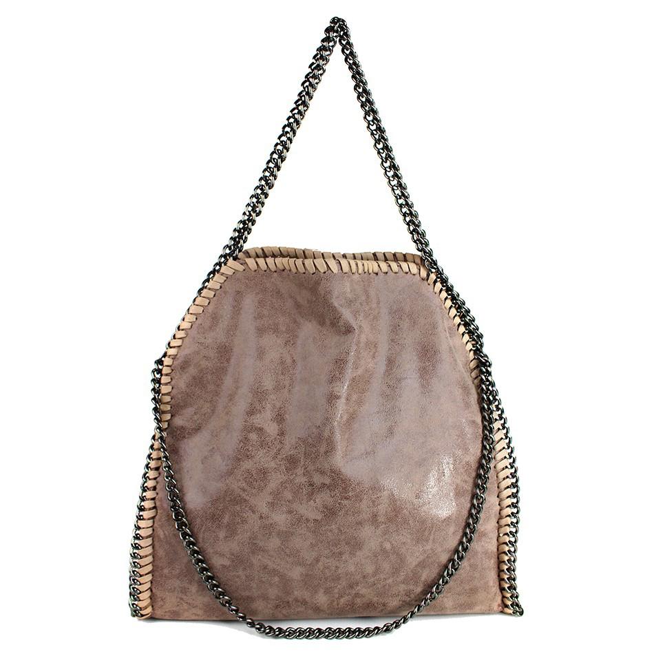 Chain Strap Tote Purse
