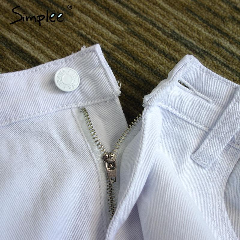 White ripped cool denim skinny jeans