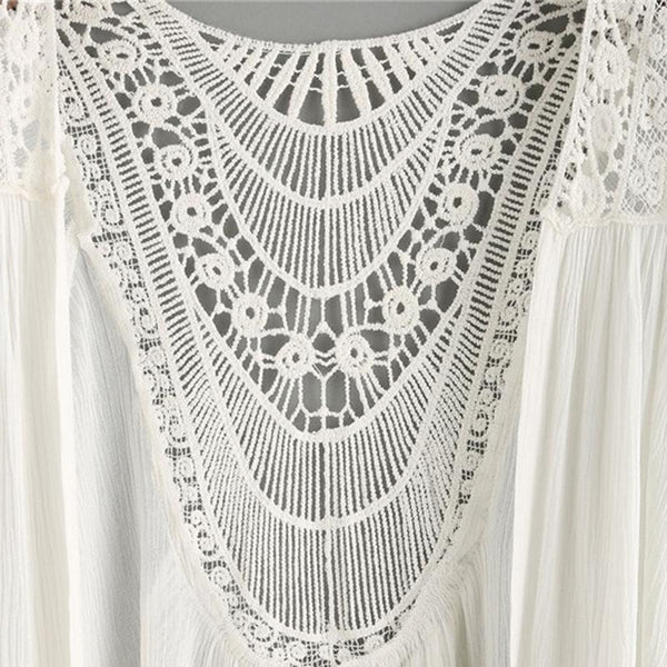 Vintage Crochet Kimono