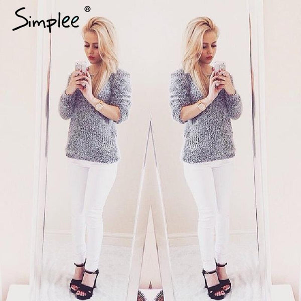 White ripped cool denim skinny jeans