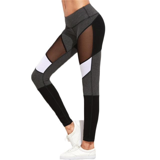 Mesh Insert Fitness Leggings