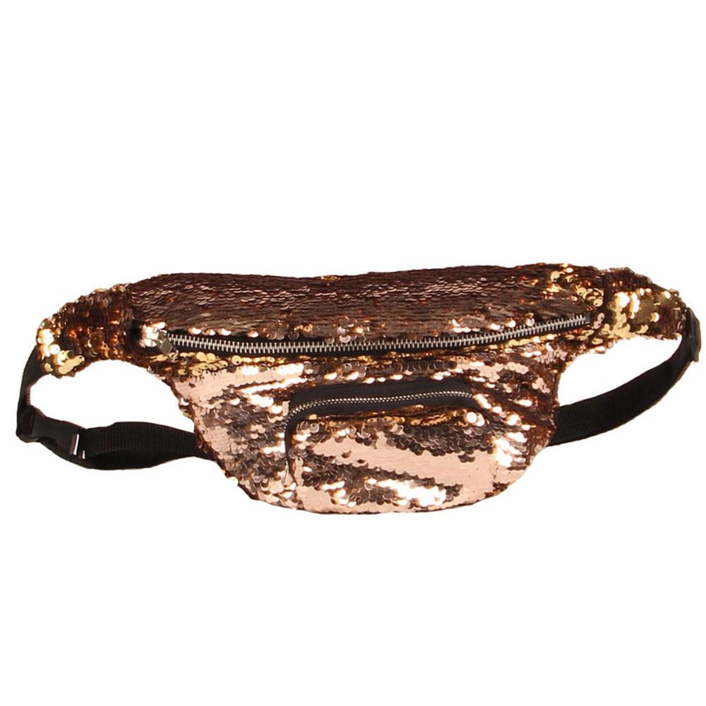 Sequins Waist Fanny Pack