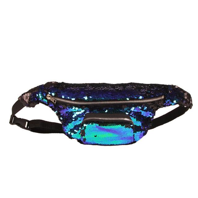 Sequins Waist Fanny Pack