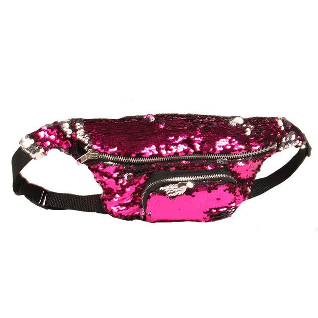 Sequins Waist Fanny Pack
