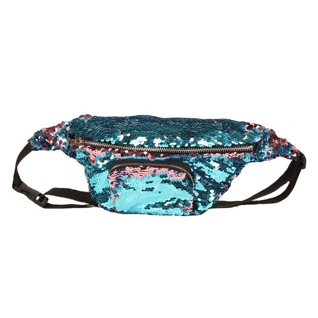 Sequins Waist Fanny Pack
