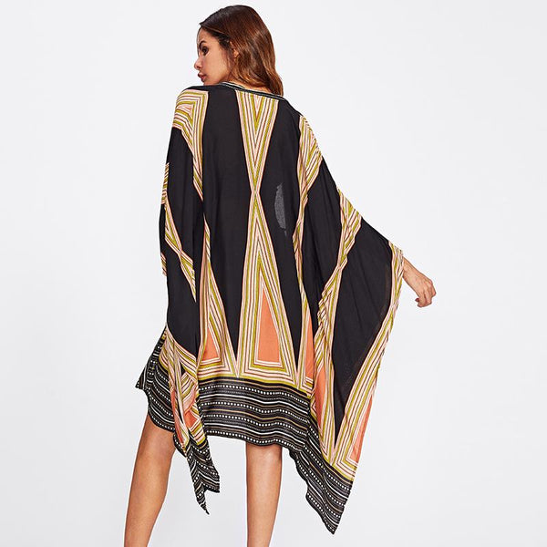 Boho Long Sleeve Kimono