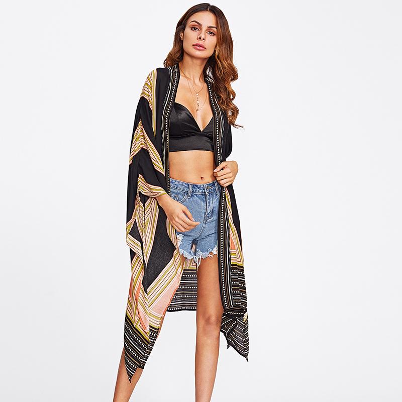 Boho Long Sleeve Kimono