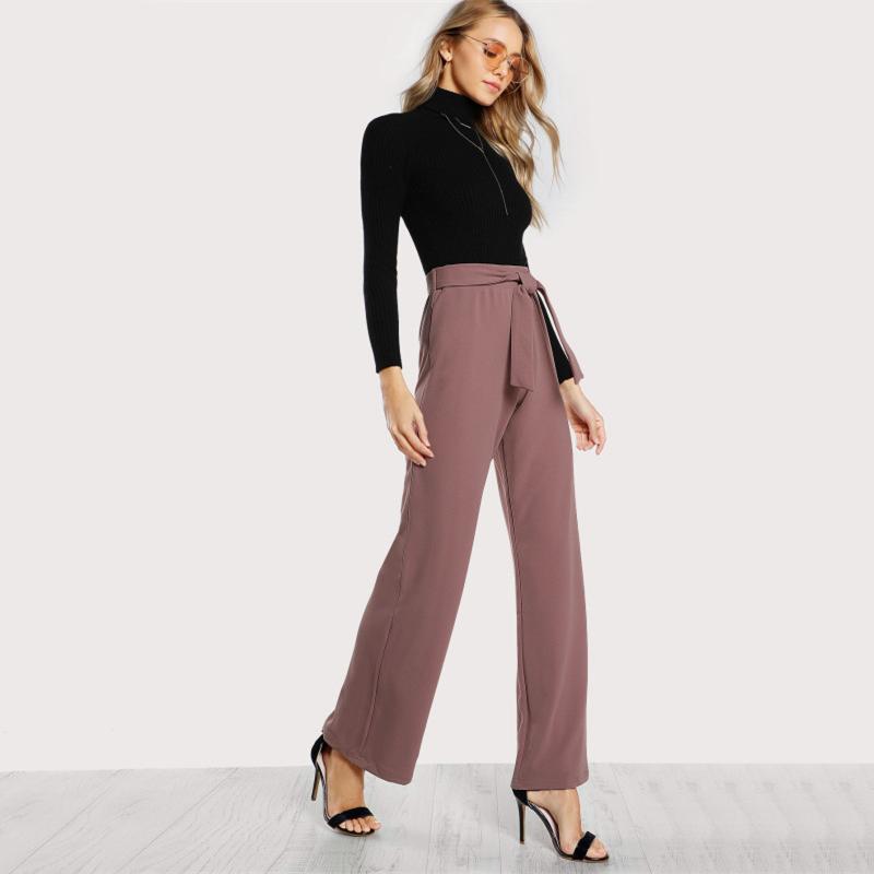 Self Tie Palazzo Pants