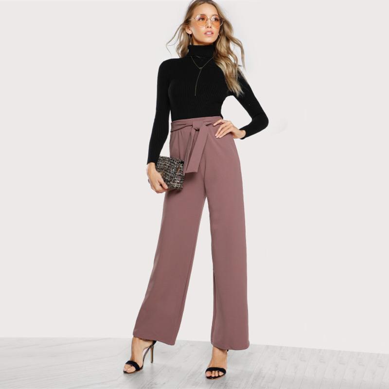 Self Tie Palazzo Pants