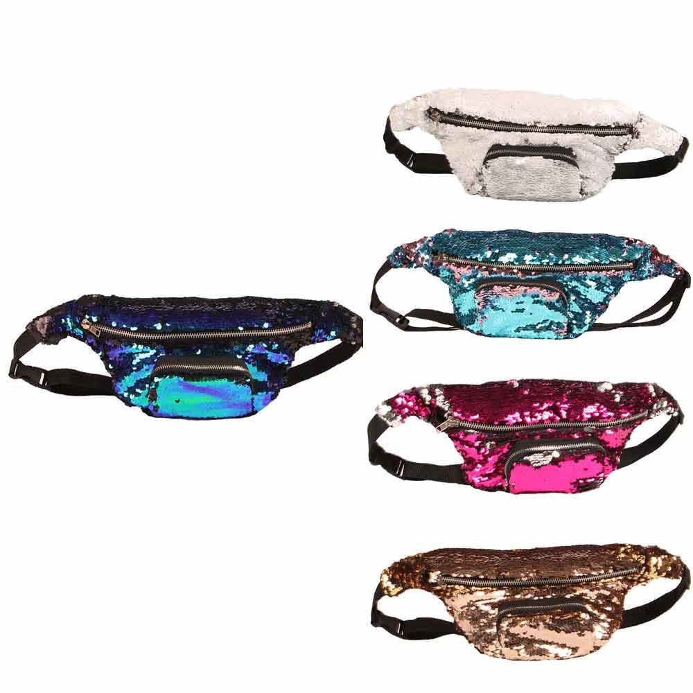 Sequins Waist Fanny Pack