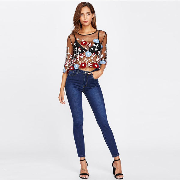 Dark Wash Skinny Button Fly Denim Jean