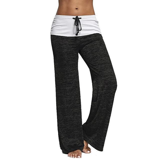 Loose Wide Leg High Waist Long Bottoms