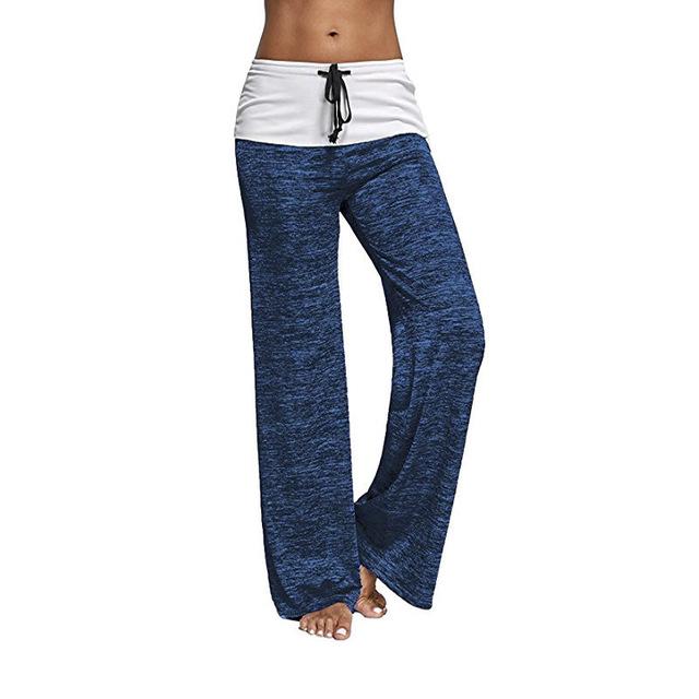 Loose Wide Leg High Waist Long Bottoms