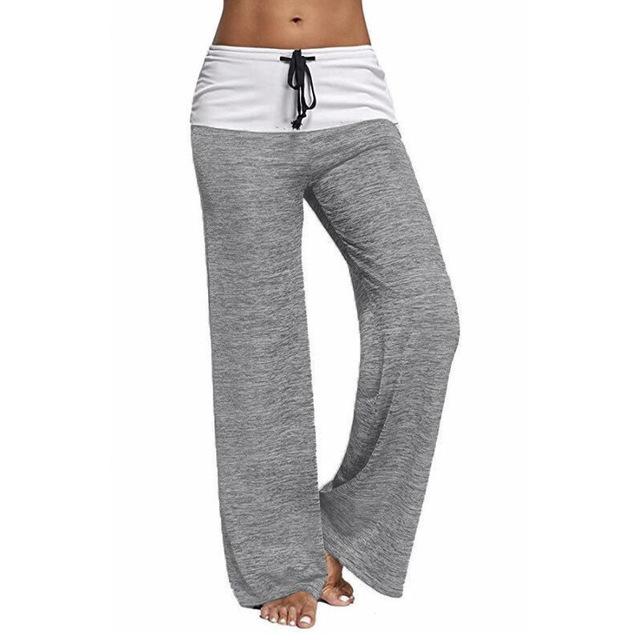 Loose Wide Leg High Waist Long Bottoms