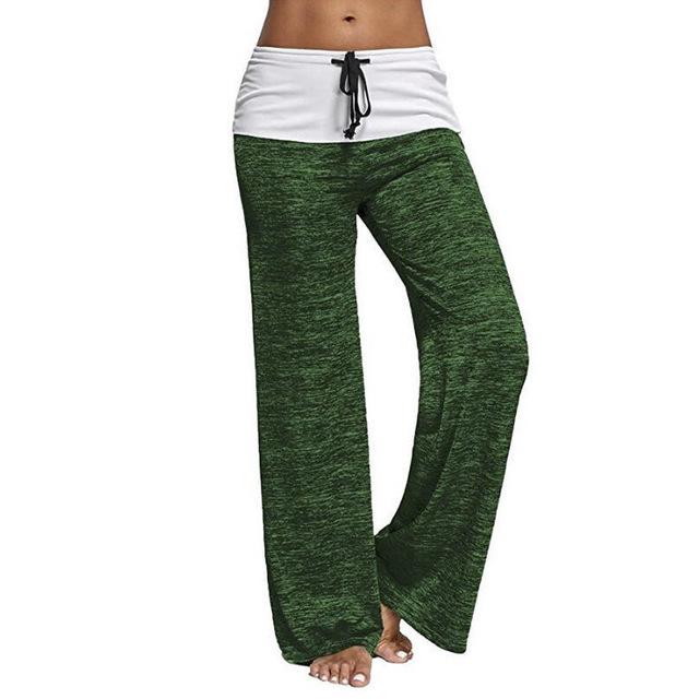 Loose Wide Leg High Waist Long Bottoms