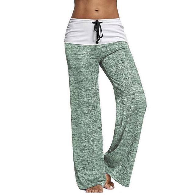 Loose Wide Leg High Waist Long Bottoms