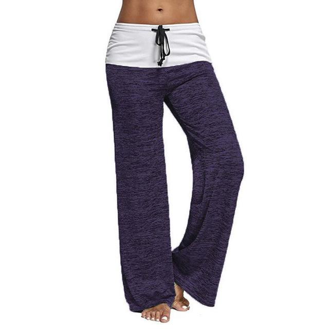 Loose Wide Leg High Waist Long Bottoms