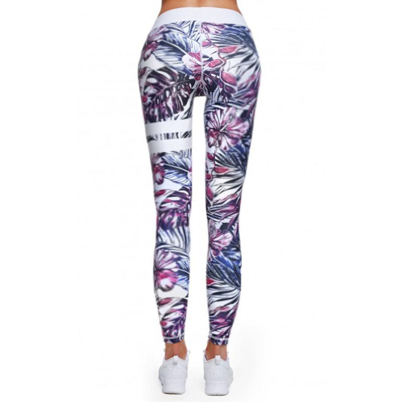 Tropical High Waisted Leggings