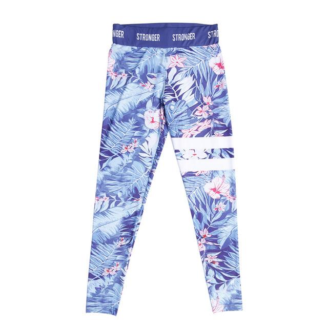 Tropical High Waisted Leggings