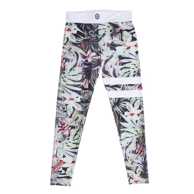 Tropical High Waisted Leggings