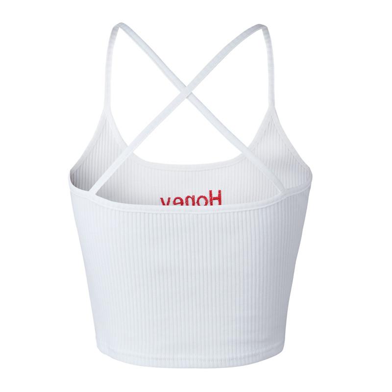 Honey Cropped Camisole Tank Top