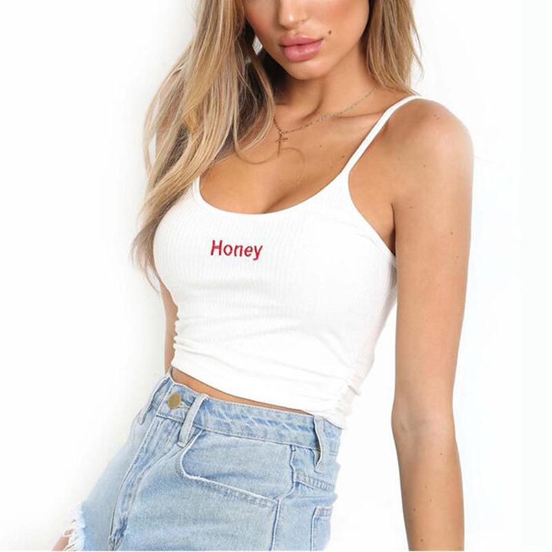 Honey Cropped Camisole Tank Top