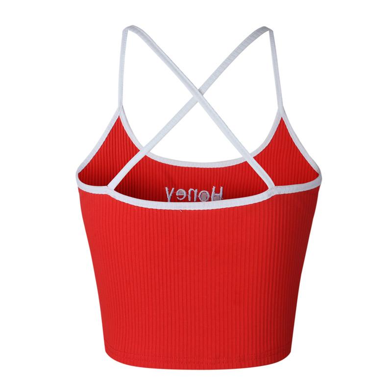 Honey Cropped Camisole Tank Top