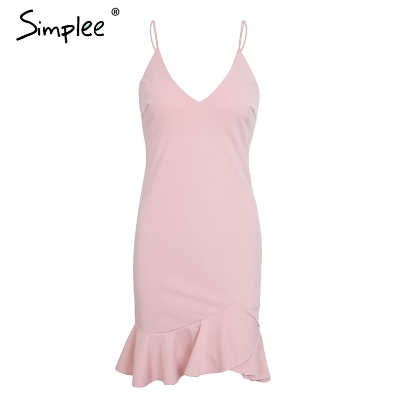 Sexy Bodycon Trumpet Dress