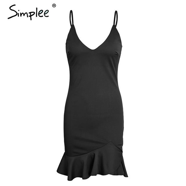 Sexy Bodycon Trumpet Dress