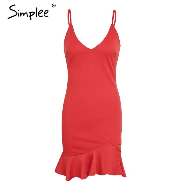 Sexy Bodycon Trumpet Dress