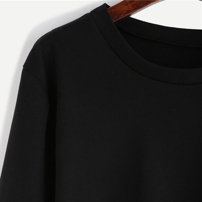 Crop Top Varsity Sweater