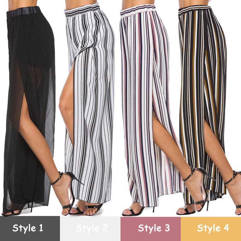 Boho Vintage Ethnic Wide Leg Pants