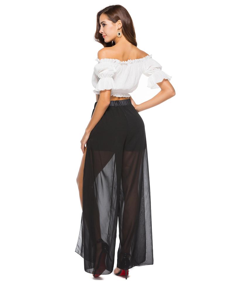 Boho Vintage Ethnic Wide Leg Pants