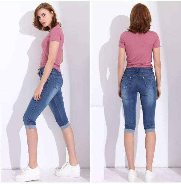 GareMay Skinny Capris Jeans