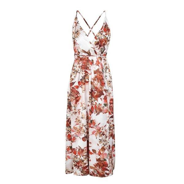Bohemian Floral Long Maxi Dress