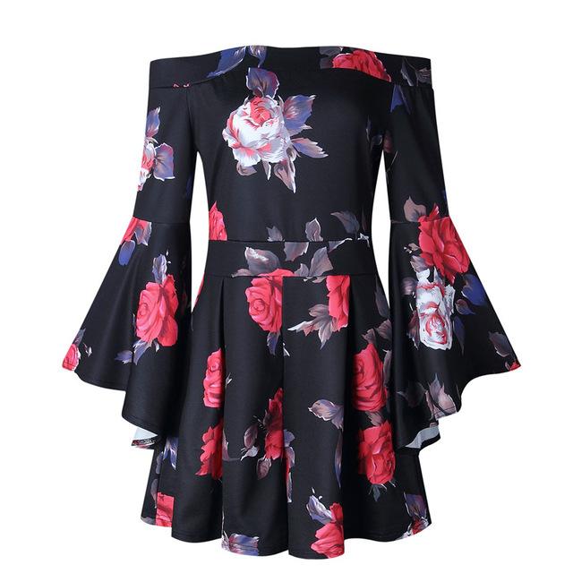 Ruffled Bell Sleeve Romper