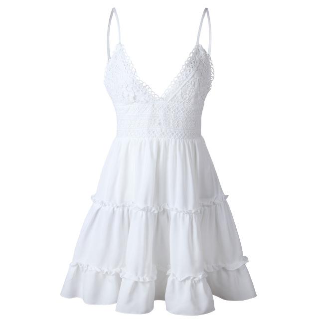 Bow Empire White Dress